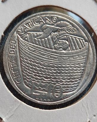 Moneta Vaticano 10 Lire 1975
