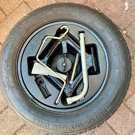 Ruotino di scorta Lancia Y  fiat panda completa