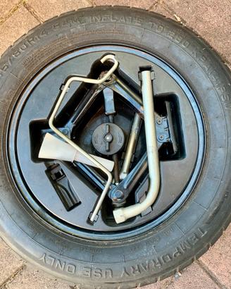 Ruotino di scorta Lancia Y  fiat panda completa