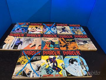 DIABOLIK INEDITO ANNI VARI 10 numeri
