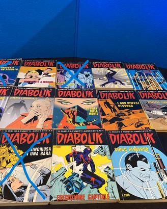 DIABOLIK INEDITO ANNI VARI 10 numeri