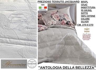 BLUMARINE quilt copriletto matrimoniale SWAROVSKI