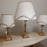 Set di 3 lampade da camera da letto