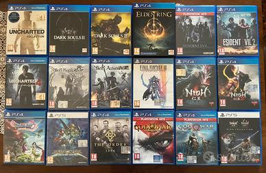 18 Videogiochi PS4 e PS5 NON SPEDISCO