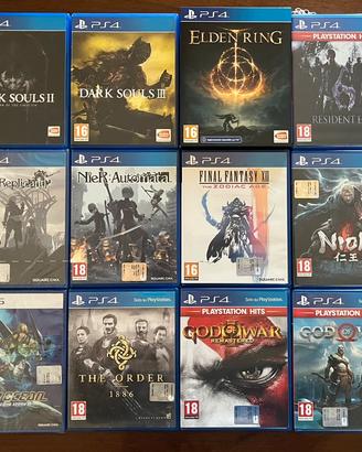 18 Videogiochi PS4 e PS5 NON SPEDISCO