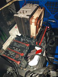 kit gaming i7-6700K, 26 giga ddr4, M.2 da 250 giga