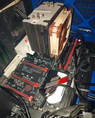 kit gaming i7-6700K, 26 giga ddr4, M.2 da 250 giga