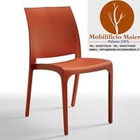 Sedie Ristorante Bar Polipropilene Esterno 8025