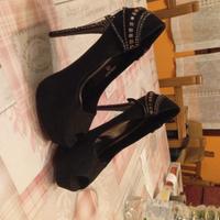 Décolté donna con punta aperta tg 41