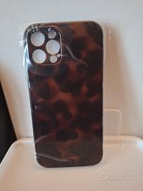 Cover iPhone 12 Pro con motivo ambra vintage