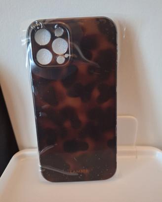 Cover iPhone 12 Pro con motivo ambra vintage