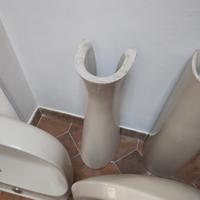 lavandino più piede 