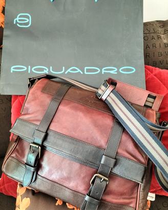 borsa cartella PIQUADRO pelle COME NUOVA 