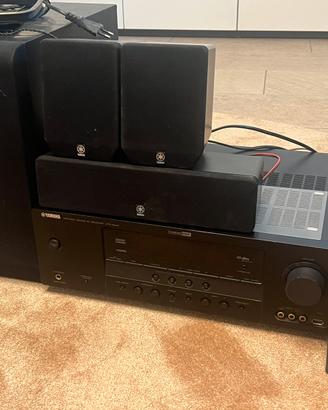 Home theater sintoamplificatore AV 5.1  Yamaha.