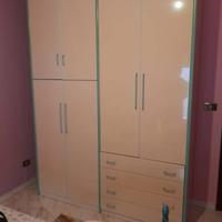 Armadio 4 ante e 4 cassetti
