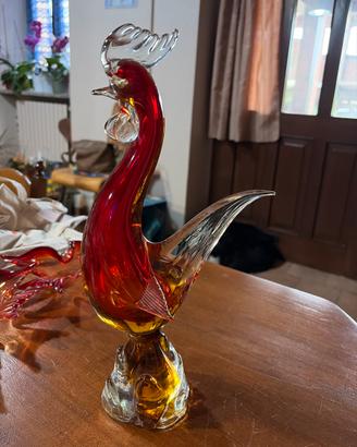 Gallo in vetro
