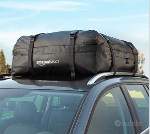Borsa portatutto nera per tetto auto 425 litri
