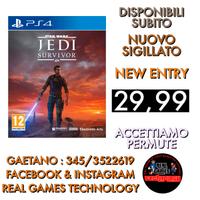 STAR WARS JEDI SURVIVOR PS5 NUOVO SIGILLATO