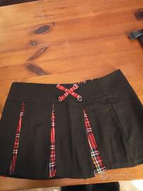 Minigonna stile scozzese 