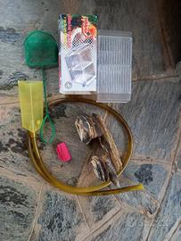 accessori per acquario, salaparto guppy, retino et