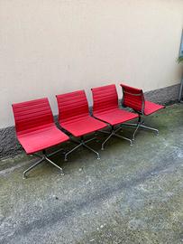 4 alluminium chair eames icf