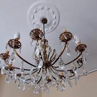 lampadario di cristallo 