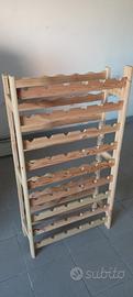 cantinetta in legno  porta bottiglie 