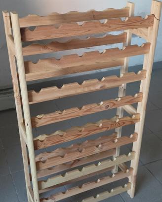 cantinetta in legno  porta bottiglie 