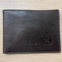 Portafoglio uomo in pelle marrone scuro