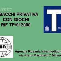 Tabacchi privativa + IMMOBILE (rif TP/012000)