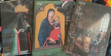 Calendari Carabinieri dal '95 al 2014