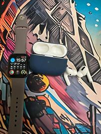 Apple Watch Series 5 (44mm) + AirPods Pro 1ª gen