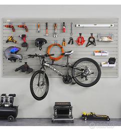 Pannelli porta attrezzi da parete a doghe VEVOR