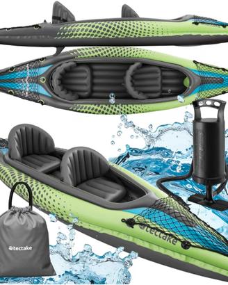 canoa kayak 2 posti gonfiabile