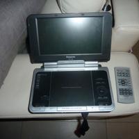 lettore video dvd portatile con telecomando