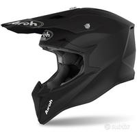 Airoh casco wraap black matt color