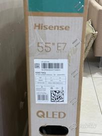 TV Hisense E7 QLED 55" 4K Smart TV Nuova - €230