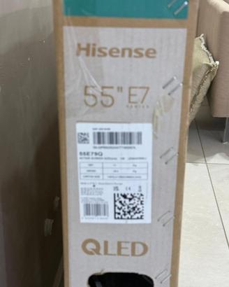 TV Hisense E7 QLED 55" 4K Smart TV Nuova - €230