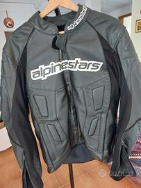 Tuta Moto 2 Pezzi in Pelle Alpinestars Carver 2PC