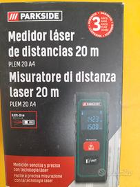 Misuratore Distanza Laser Parkside nuovo Sigillato
