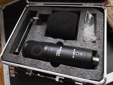 microfono per podcast t bone con accessori