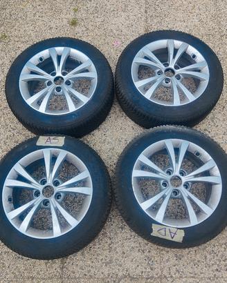 cerchi alfa romeo Giulietta 16" gommati invernali