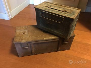 cassette metallo militare