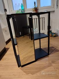 mobiletto bagno IKEA enhet 75-30-60 con specchio 