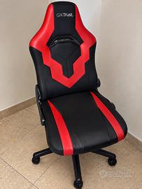 Sedia Gaming / Ufficio GXTrust – Rosso e Nero