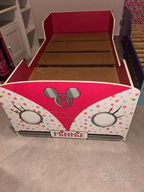 Lettino cameretta bambina Minnie