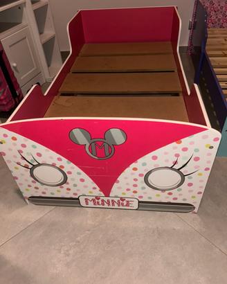 Lettino cameretta bambina Minnie