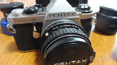 PENTAX ME Super - fotocamera con obbietti e access