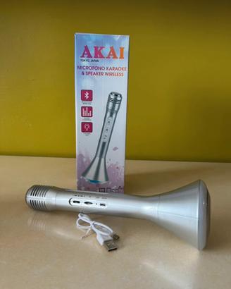 Microfono karaoke e speaker wireless