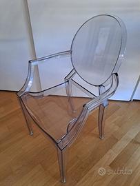 4 sedie kartell ghost